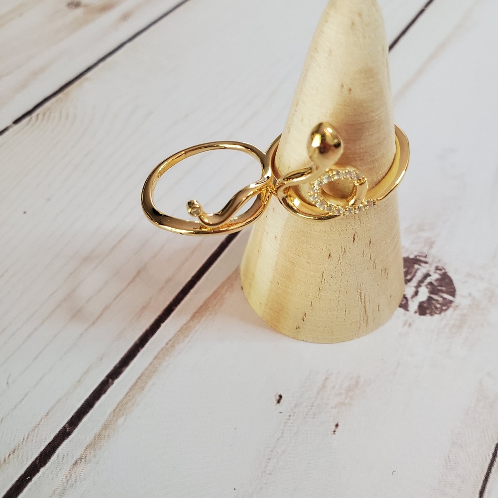 Double Snake Ring - image 2